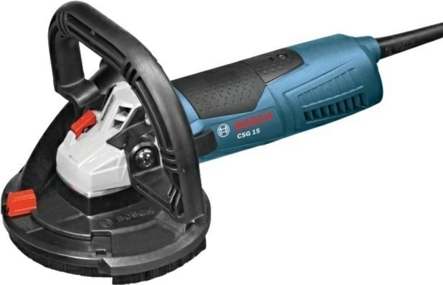 Tools * | Bosch 5 Inch Concrete Surface Grinder With Dust Collection Shroud Bosch Power Tools Special Style