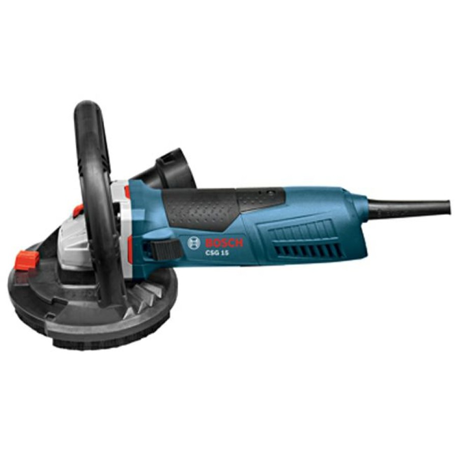 Tools * | Bosch 5 Inch Concrete Surface Grinder With Dust Collection Shroud Bosch Power Tools Special Style