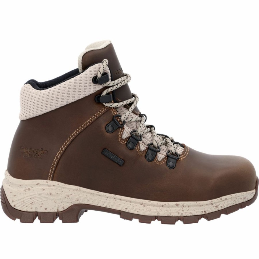 Ppe & Work Wear * | Georgia Boot Eagle Trail Women'S Alloy Toe Waterproof Hiker Boots Opening Sales