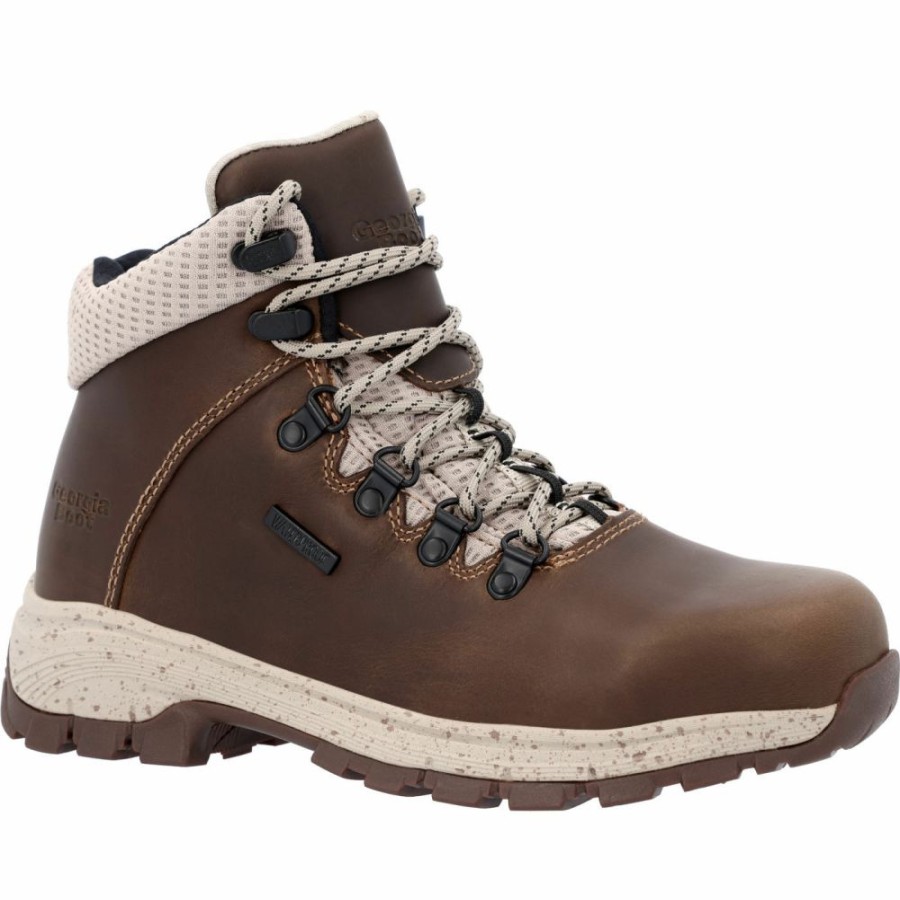 Ppe & Work Wear * | Georgia Boot Eagle Trail Women'S Alloy Toe Waterproof Hiker Boots Opening Sales