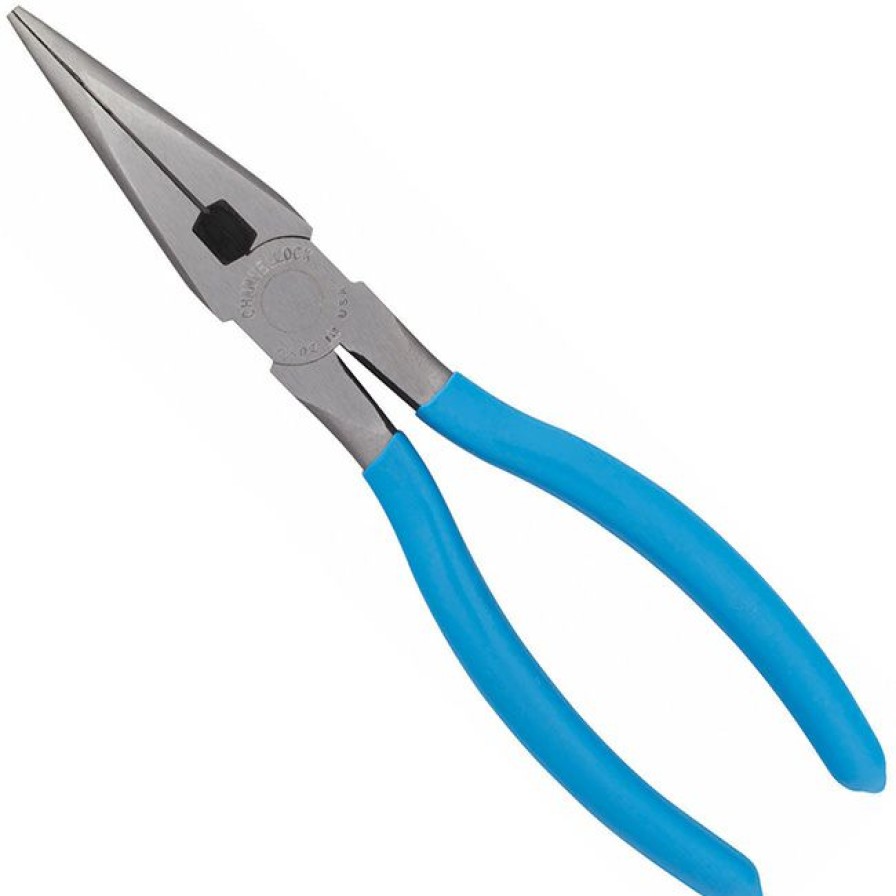 Tools * | Channellock 8 Inch Long Nose Pliers With Side Cutter Exclusive Design