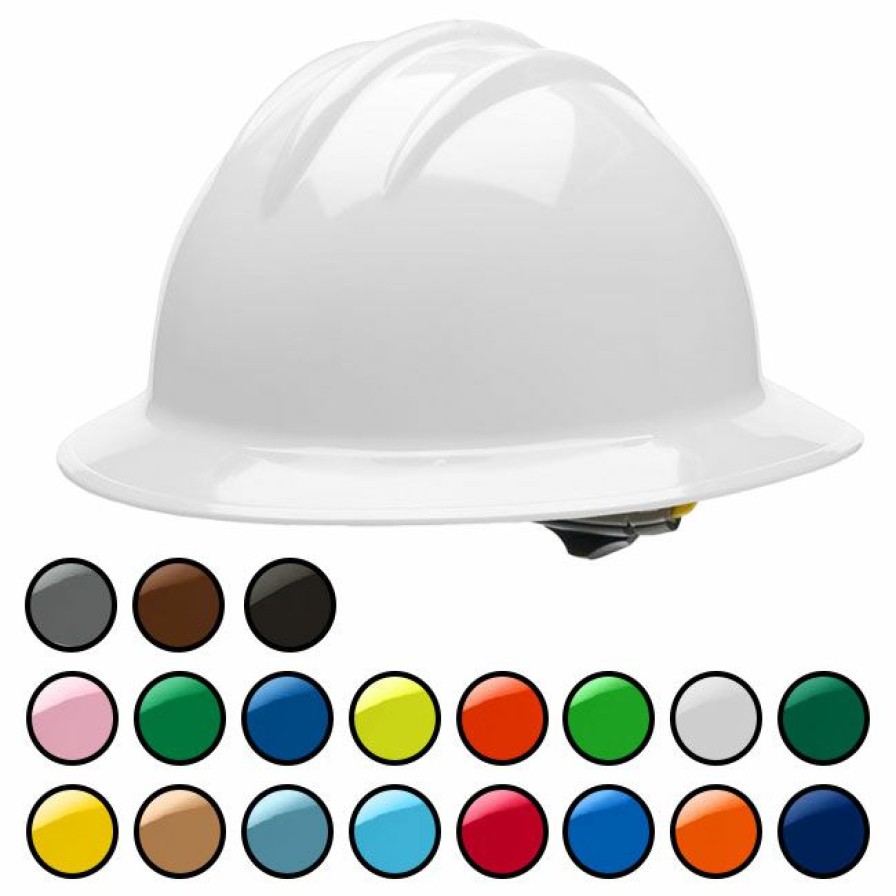 Ppe & Work Wear * | Bullard Classic Full Brim Xl Hard Hat (Case Of 20) Best-Selling