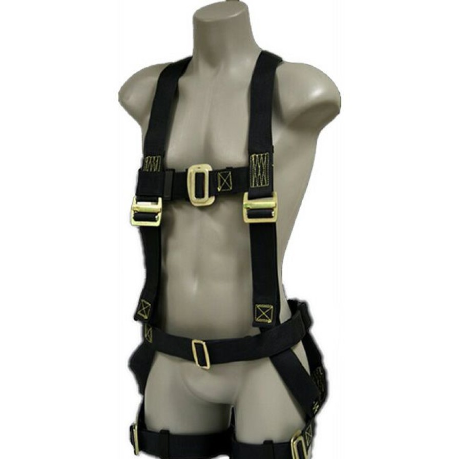 Ppe & Work Wear * | French Creek Welding Harness 6Pt Adjustable Harness With Pass-Thru Legs New