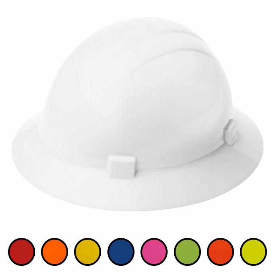 Ppe & Work Wear * | Erb Americana Full Brim Hard Hat Erb Industries Latest Fashion