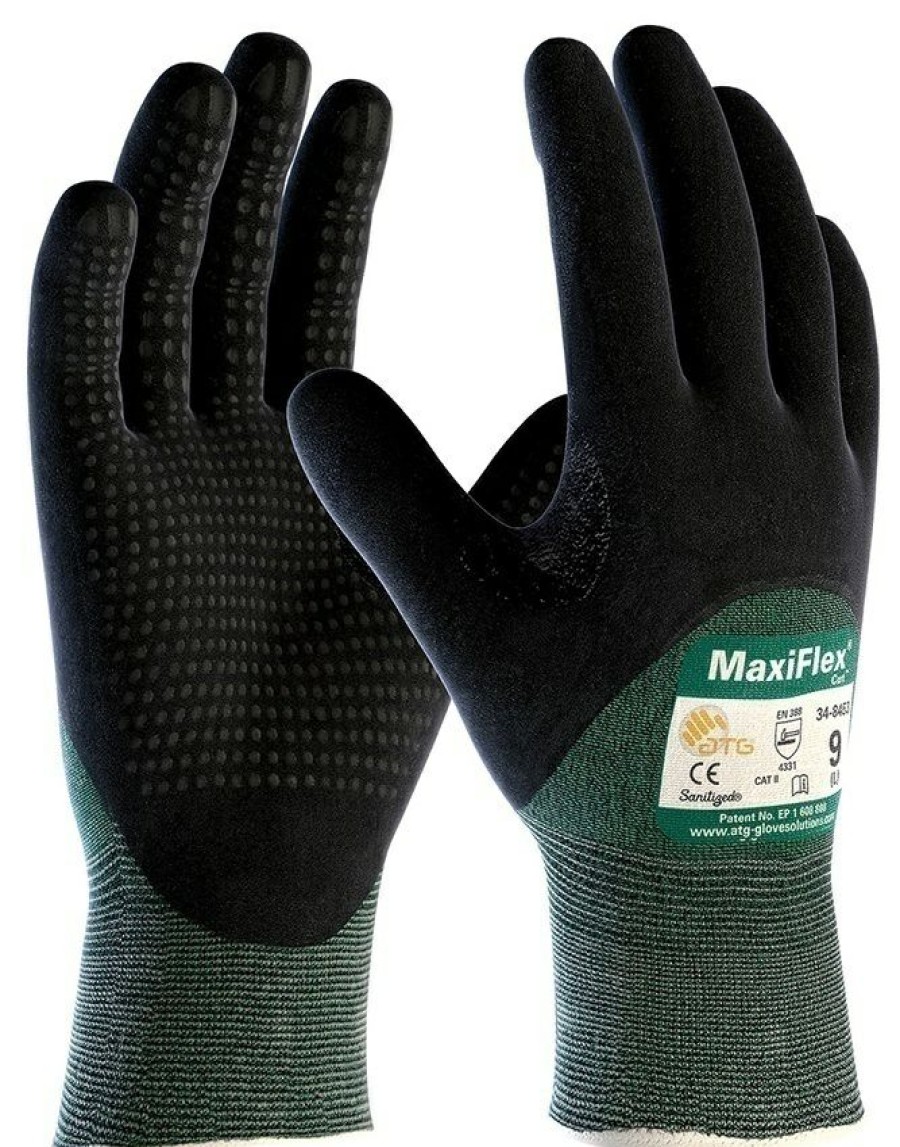 Ppe & Work Wear * | Maxiflex Cut Micro Dot Palm A2 Cut Level Gloves (12 Pairs) Pip Discount