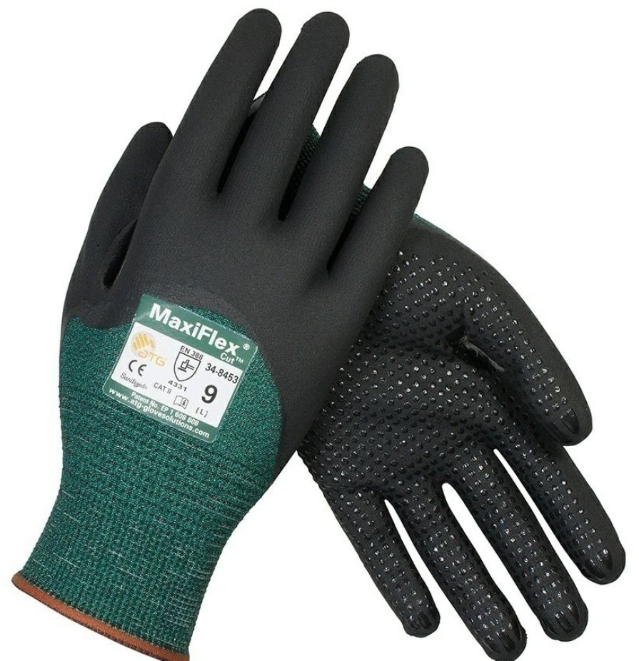 Ppe & Work Wear * | Maxiflex Cut Micro Dot Palm A2 Cut Level Gloves (12 Pairs) Pip Discount