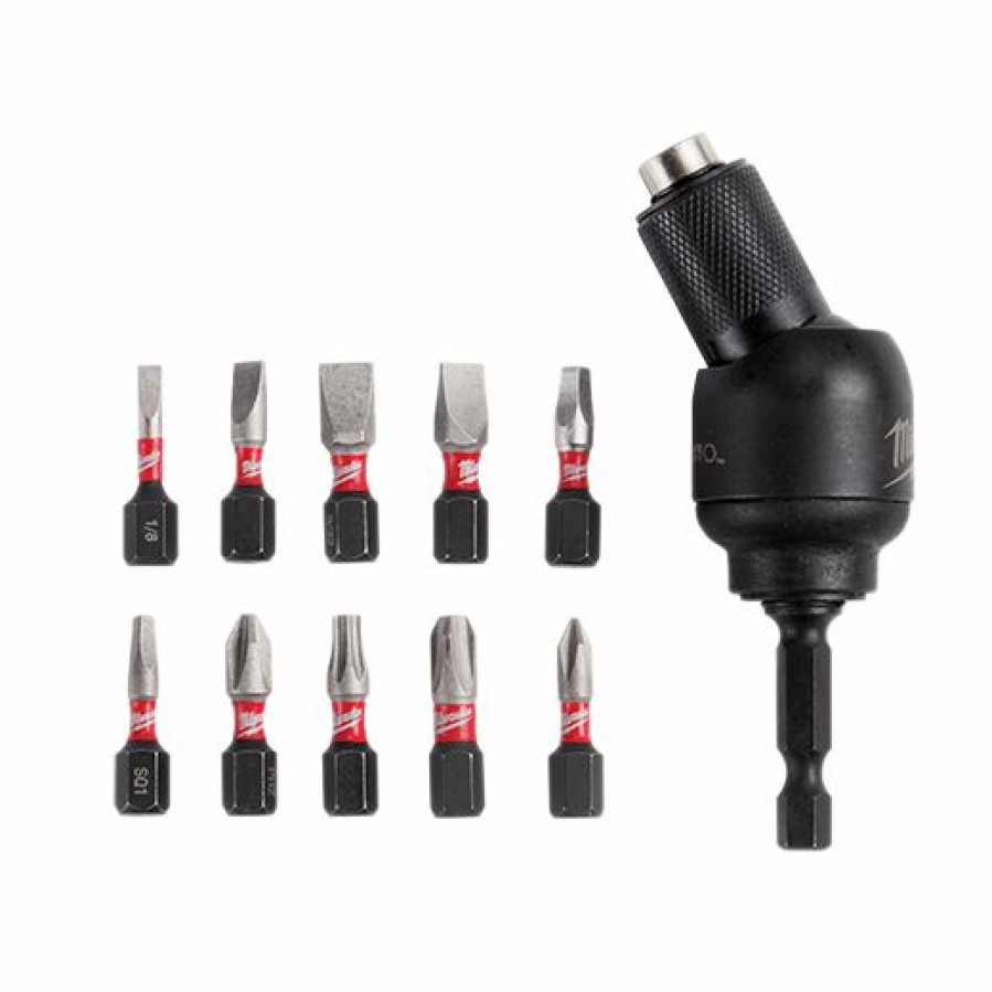 Tools * | Milwaukee Shockwave 11 Piece 30 Degree Knuckle Set Milwaukee Electric Tool Best Quality