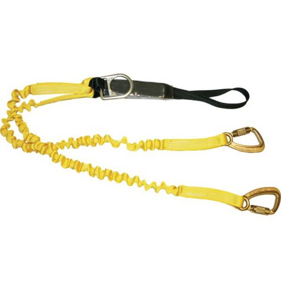 Fall Protection * | French Creek Loop Top Shock Six Foot Lanyard With 3/4 Inch Steel Carabiner Online Store