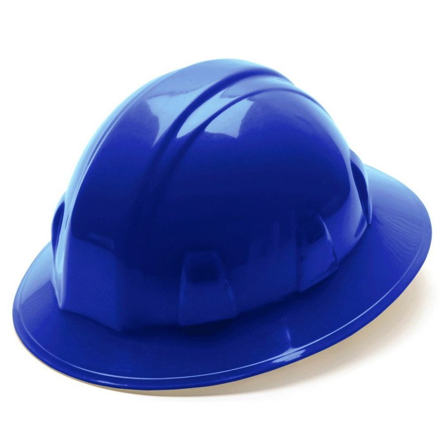 Ppe & Work Wear * | Pyramex Sl Series Full Brim Hard Hat With 6 Point Ratchet Suspension Pyramex Safety Flash Sale