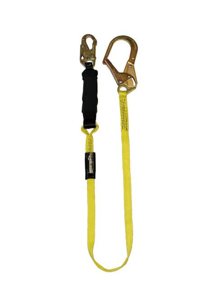 Fall Protection * | Elk River Centurion Zorber Lanyard With Steel Rebar Hook Special Style