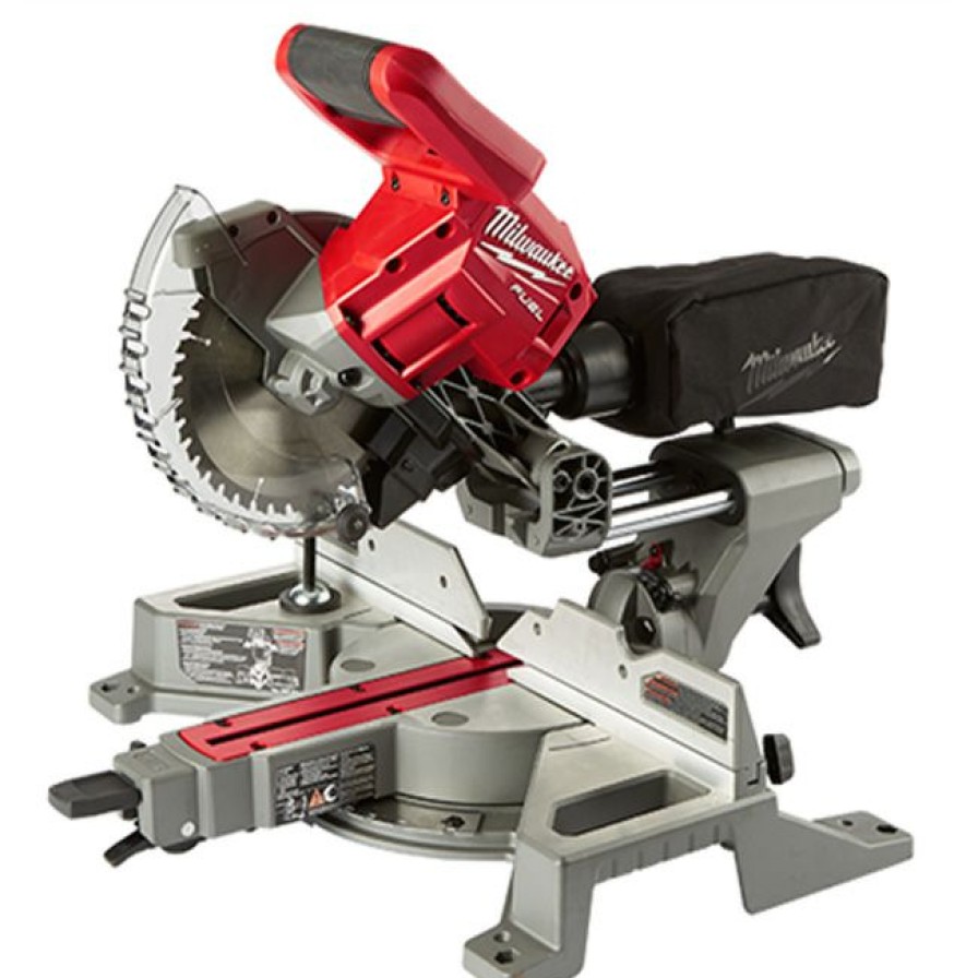 Tools * | Milwaukee M18 Fuel 7-1/4 Inch Dual-Bevel Sliding Compound Miter Saw (Bare Tool) Milwaukee Electric Tool Fire Sale