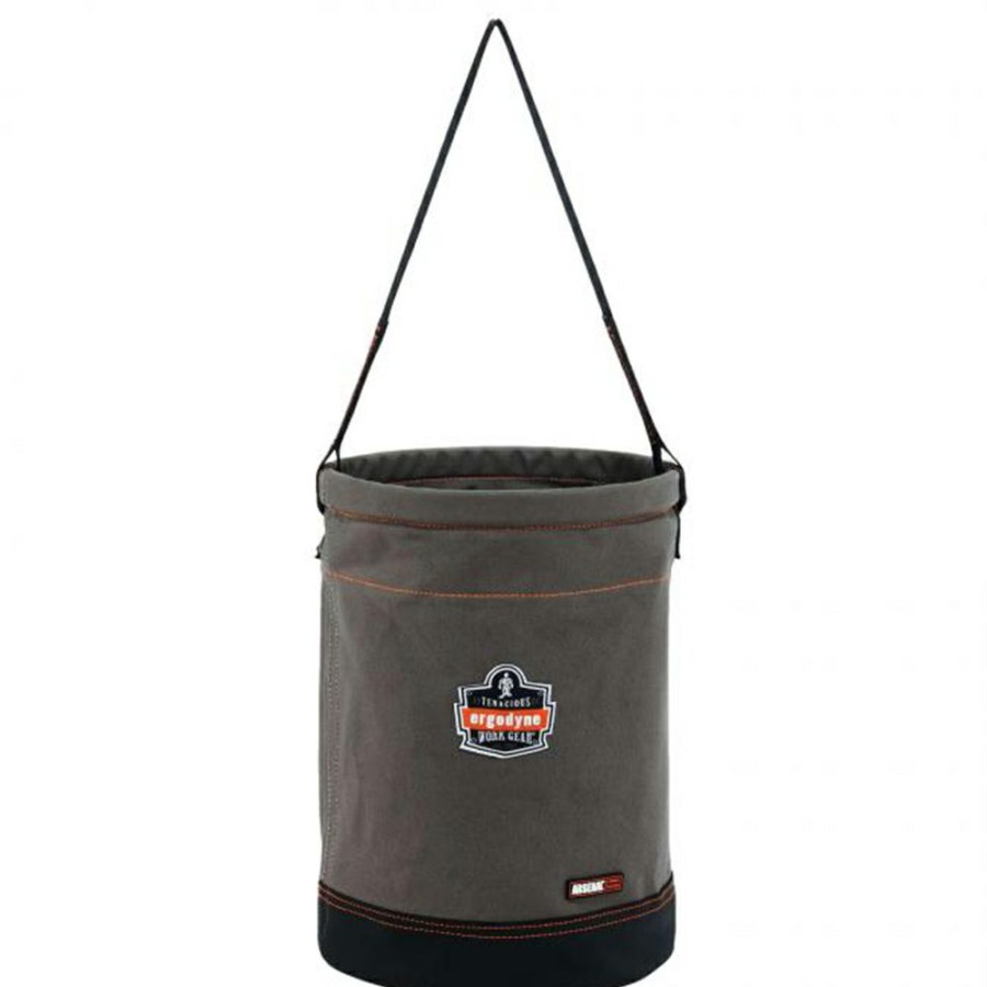 Bags * | Ergodyne 5930 150 Lb Arsenal Leather Bottom Canvas Bucket Crazy Deals