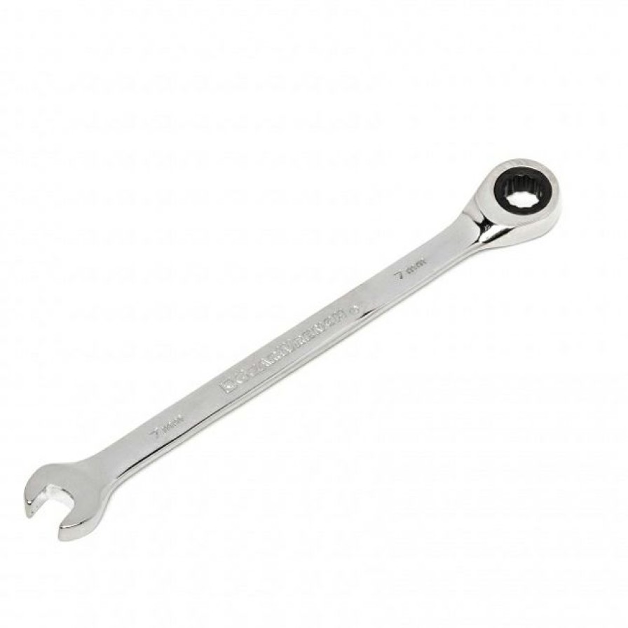 Tools * | Gearwrench 7 Mm 72-Tooth 12 Point Ratcheting Combination Wrench Exclusive