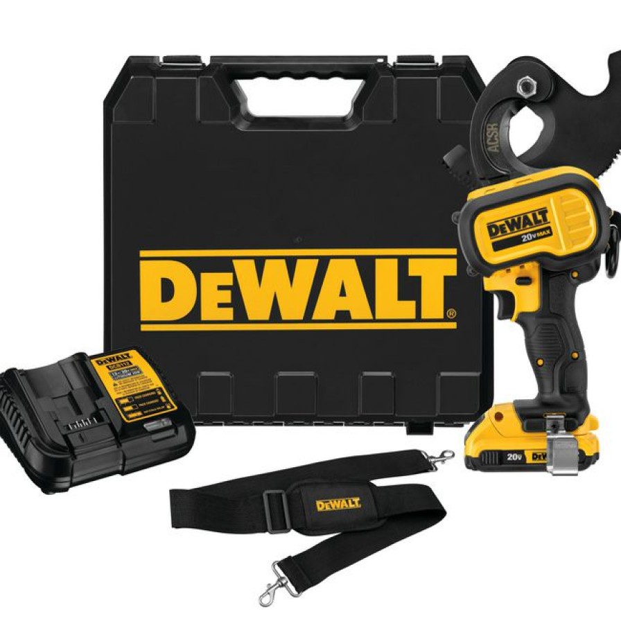 Tools * | Dewalt 20V Max Cordless Acsr Cable Cutting Tool Kit Original