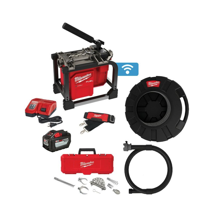 Tools * | Milwaukee M18 Fuel Sectional Machine 7/8 Inch Cable Kit Milwaukee Electric Tool Fire Sale