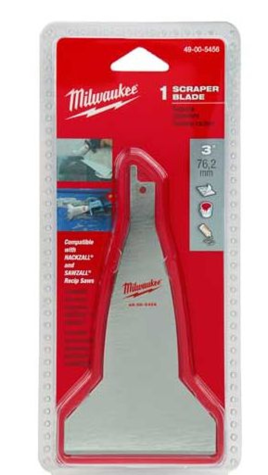 Tools * | Milwaukee 3 Inch Multi-Tool Scraper Blade Milwaukee Electric Tool Best Choice