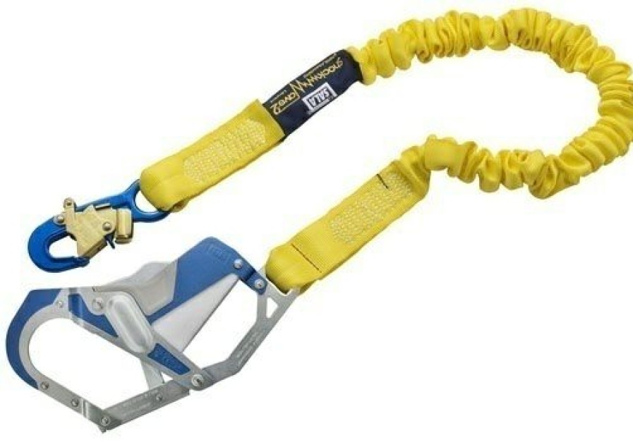 Fall Protection * | Dbi Sala Shockwave 2 Shock Absorbing Lanyard With Comfort Grip Hook Hot Selling