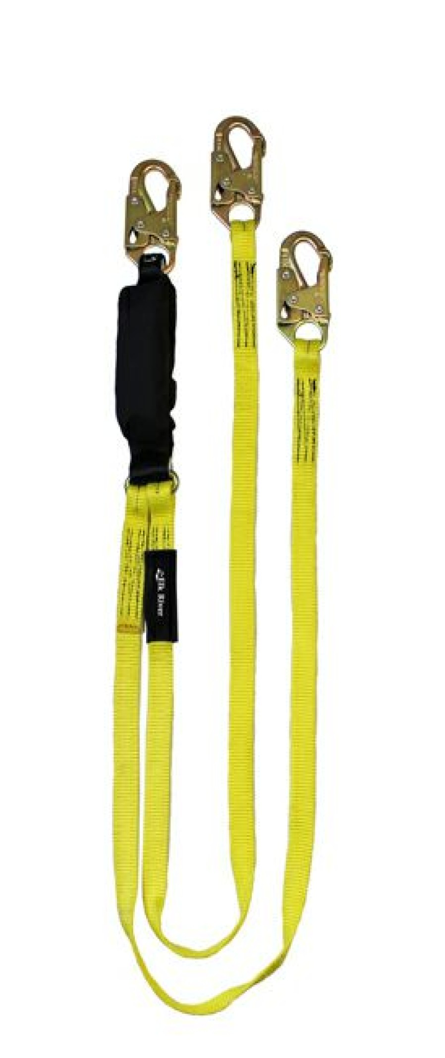 Fall Protection * | Elk River Centurion Zorber Web Twin Leg Lanyard Discounts