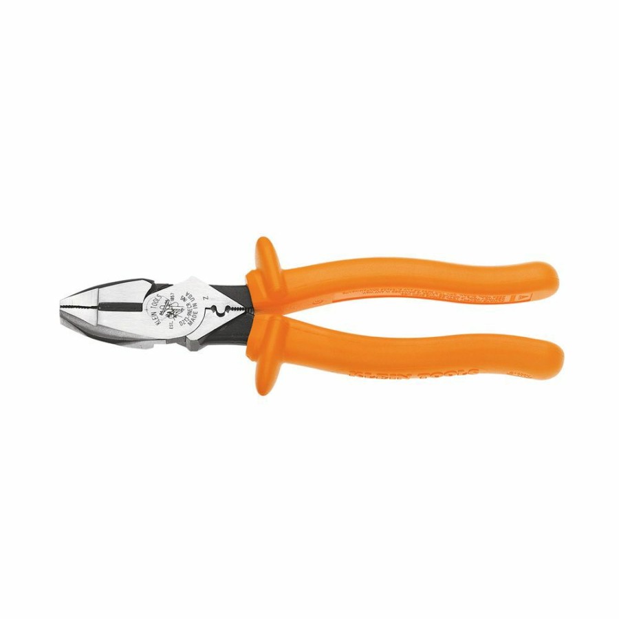 Tools * | Klein Tools D213-9Ne-Cr-Ins Insulated Hl Side-Cutting Pliers Special Style