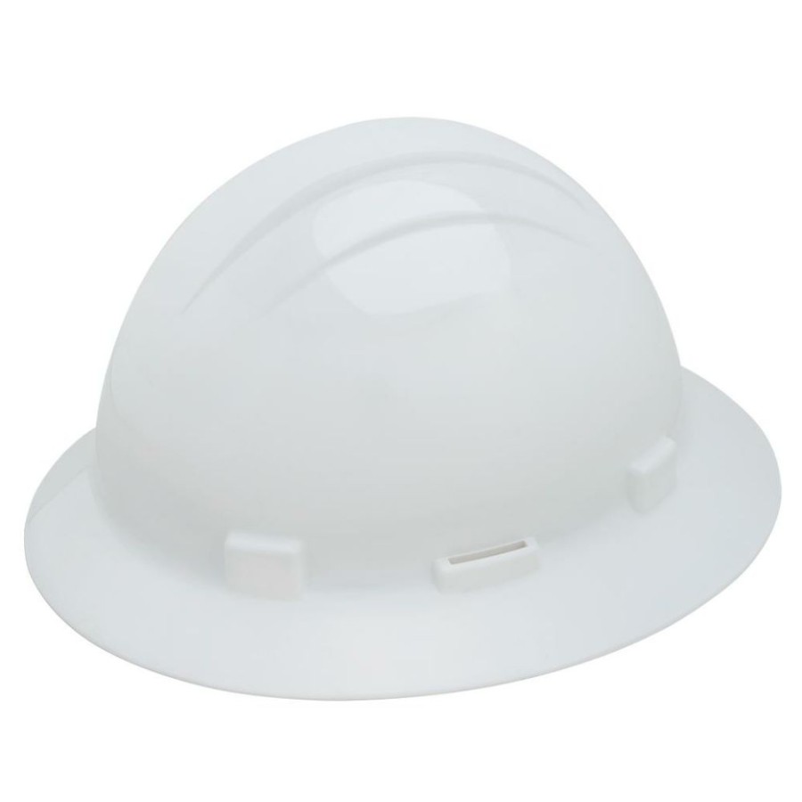 Ppe & Work Wear * | Erb Americana Full Brim Hard Hat With Accessory Slots Erb Industries Exquisite Gifts