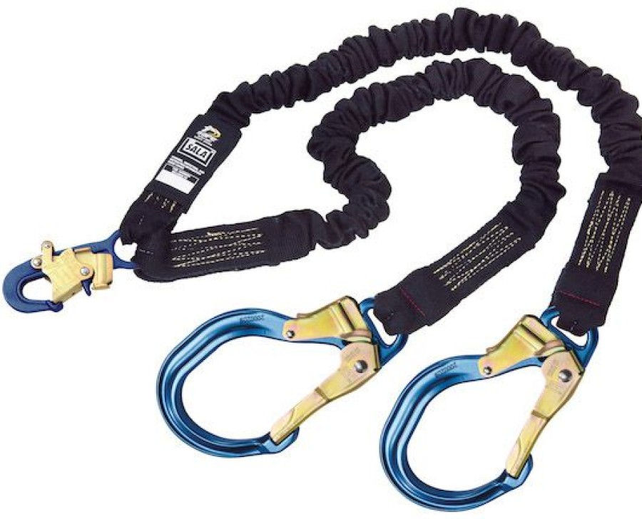 Fall Protection * | Dbi Sala 1244632 Shockwave2 Arc Flash Shock Absorbing Lanyard With Aluminum Rebar Hooks Online Store