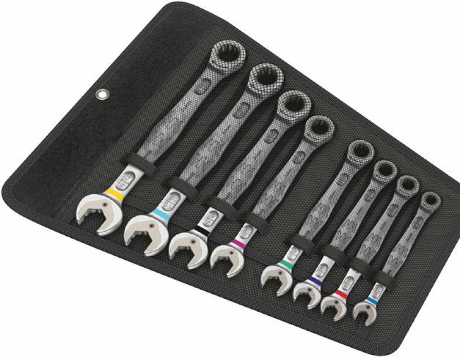 Tools * | Wera Tools Joker Set Of Ratcheting Combination Wrenches, Imperial, 8 Pieces Good Quality