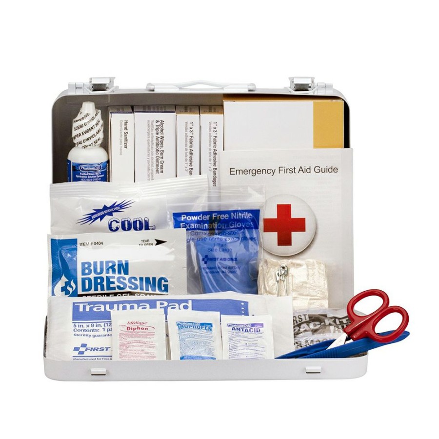 Safety & First Aid * | First Aid Only Ansi A 25 Person Heavy Duty Vehicle Metal Ansi 2021 Compliant First Aid Kit Excellent Quality