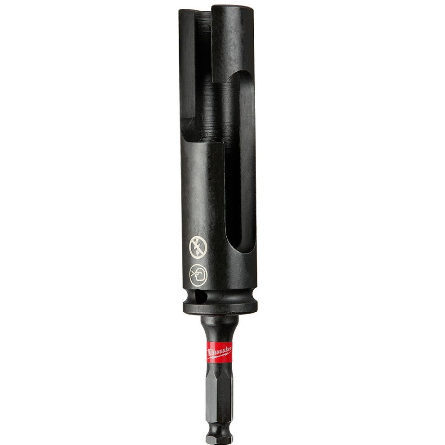 Tools * | Milwaukee Shockwave Lineman'S Pole Step Socket Milwaukee Electric Tool New Threads