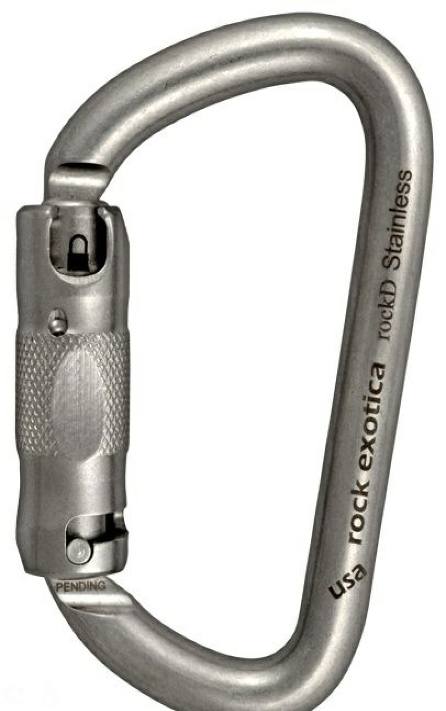 Fall Protection * | Rock Exotica Rockd Stainless Steel Locking Carabiner Cut Price