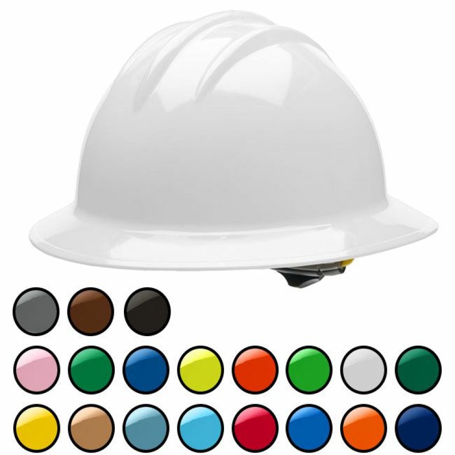 Ppe & Work Wear * | Bullard Classic Full Brim Hard Hat Best Sellers