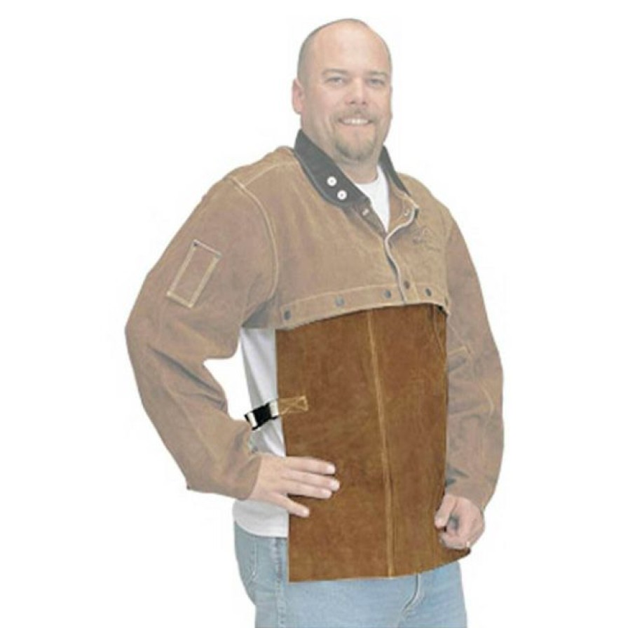 Ppe & Work Wear * | Black Stallion Split Cowhide Welding Bib Best Sellers