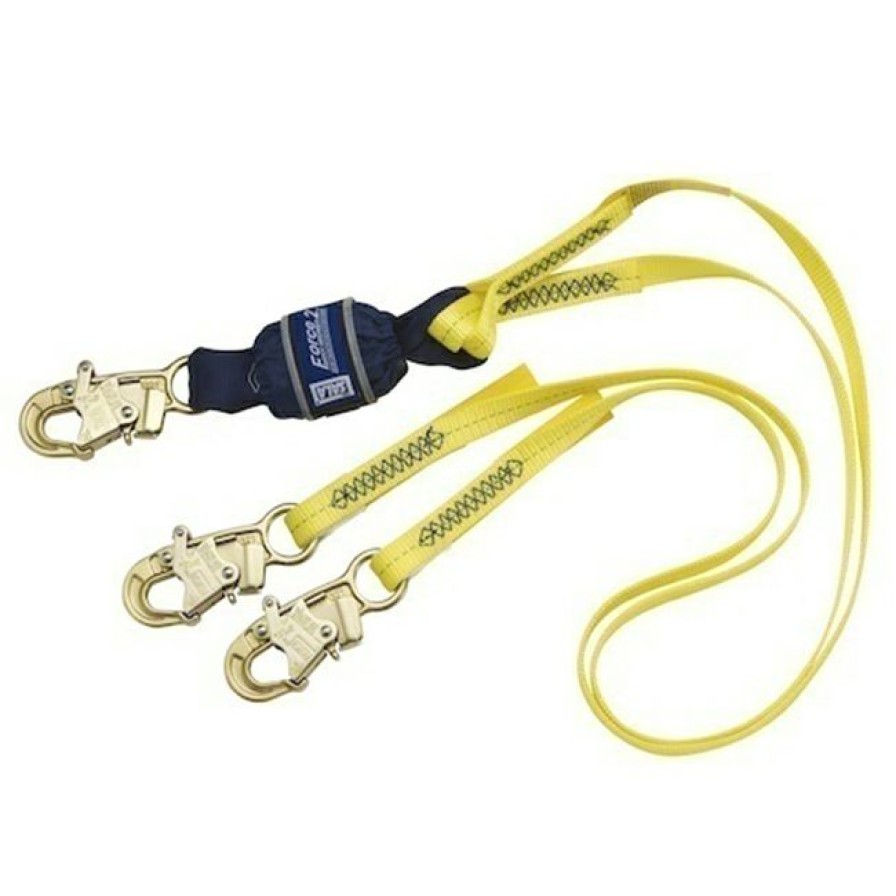 Fall Protection * | 3M Dbi Sala Force2 Shock Absorbing Lanyard With Snaphooks Closeout Sale