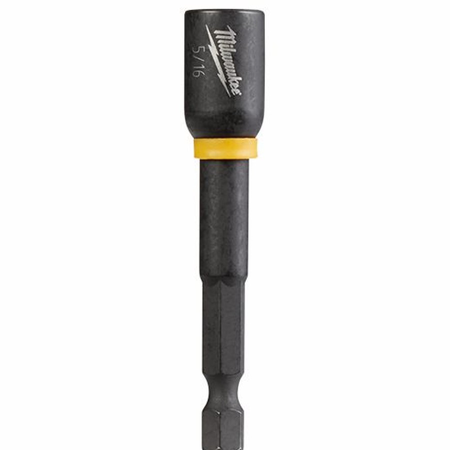 Tools * | Milwaukee Shockwave 5/16 Inch X 2-9/16 Inch Magnetic Nut Driver Milwaukee Electric Tool Top Sellers