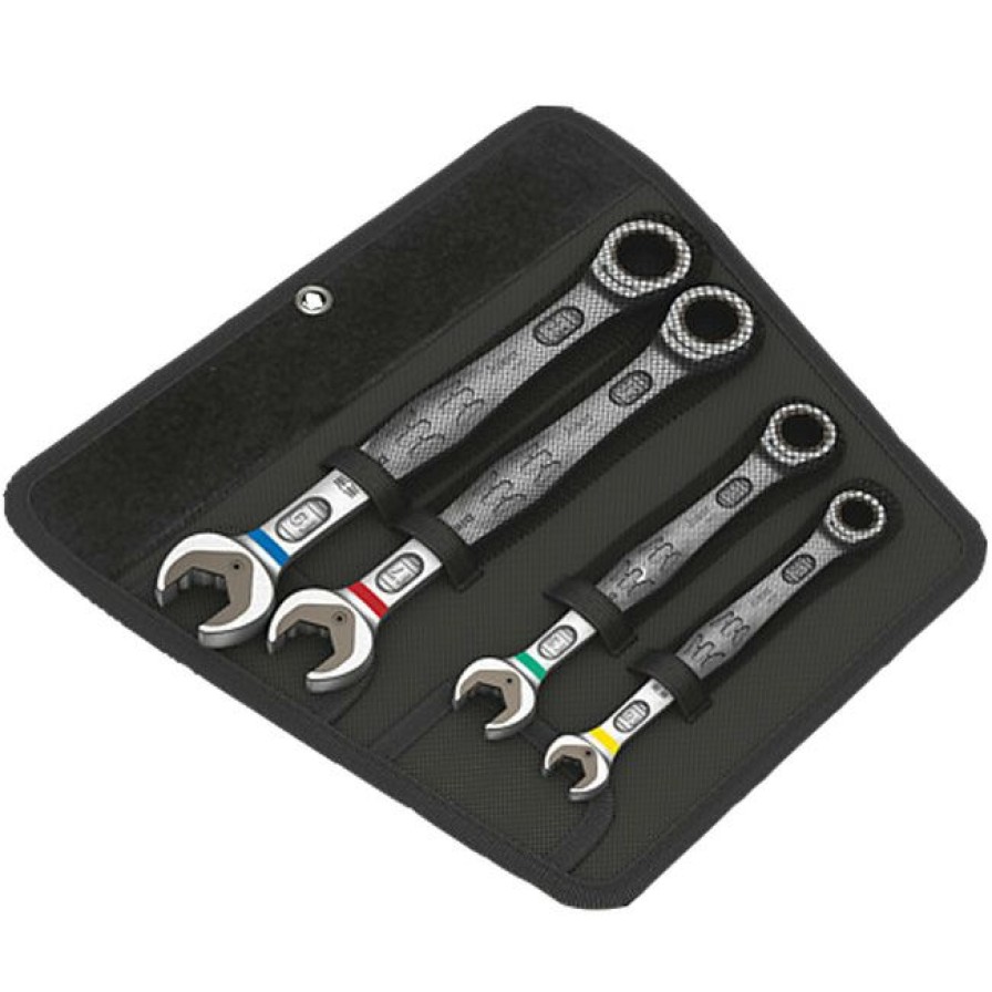 Tools * | Wera Tools Joker Set Of Ratcheting Combination Wrenches (4 Pieces) Cheaper