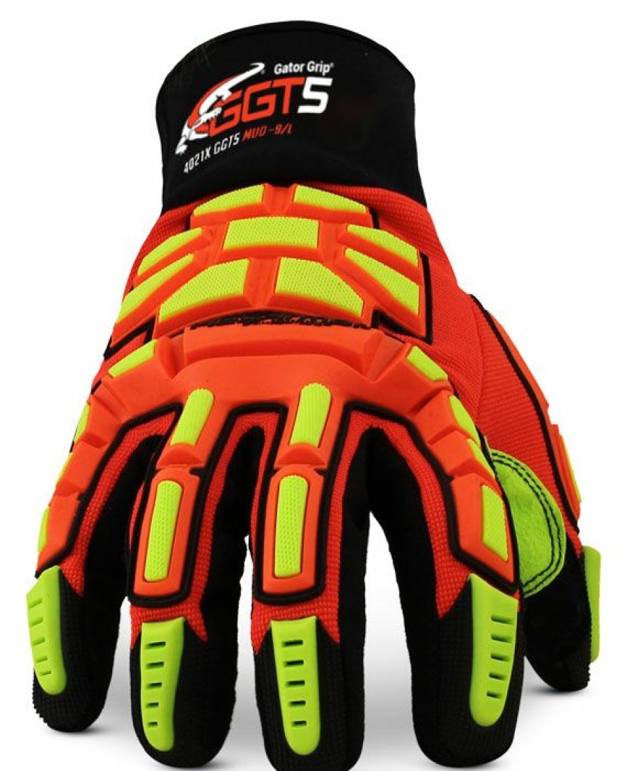 Ppe & Work Wear * | Hexarmor Ggt5 Mud Grip 4021X A8 Cut Level Gloves Limited Edition