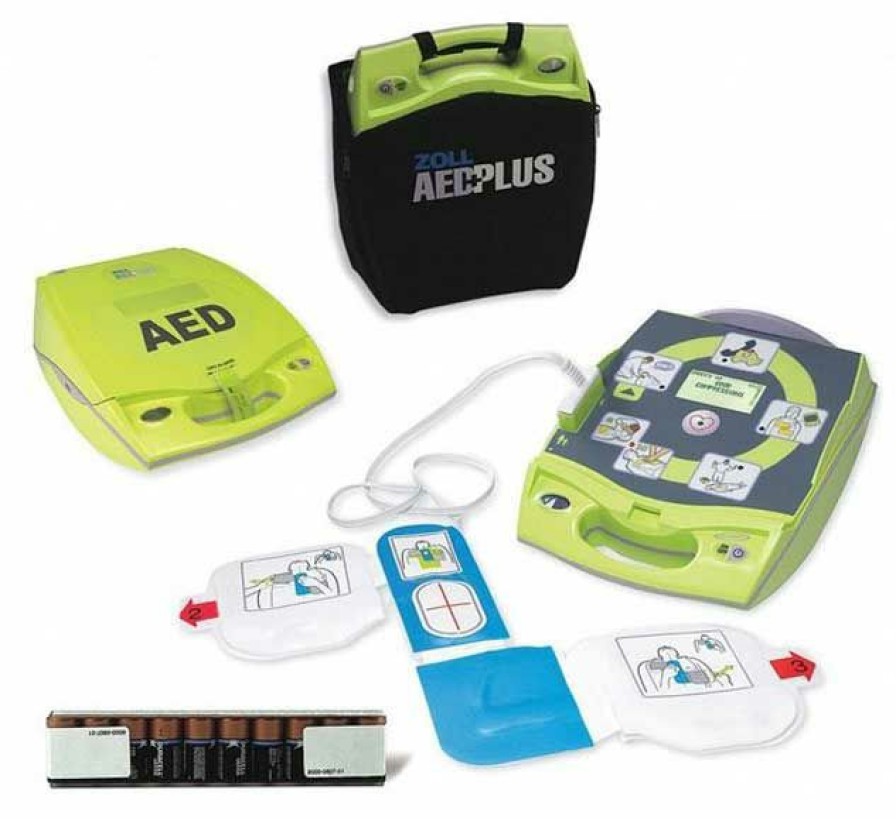 Safety & First Aid * | Zoll Fully Automatic Aed Plus With Plustrac Professional Option Online Store