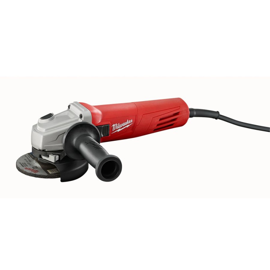 Tools * | Milwaukee 11 Amp 4-1/2 Inch Small Angle Grinder With Slide Lock-On Switch Milwaukee Electric Tool Low Price