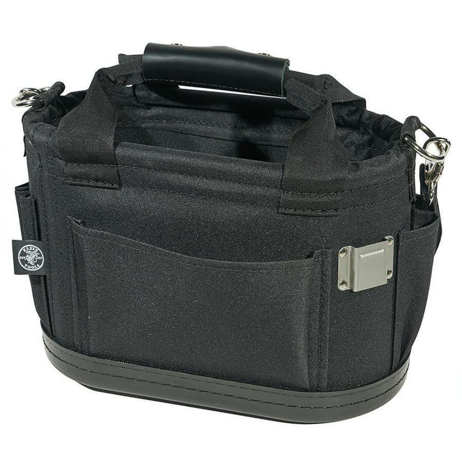 Bags * | Klein Tools 17 Pocket Tool Tote With Tape Thong Lower Prices