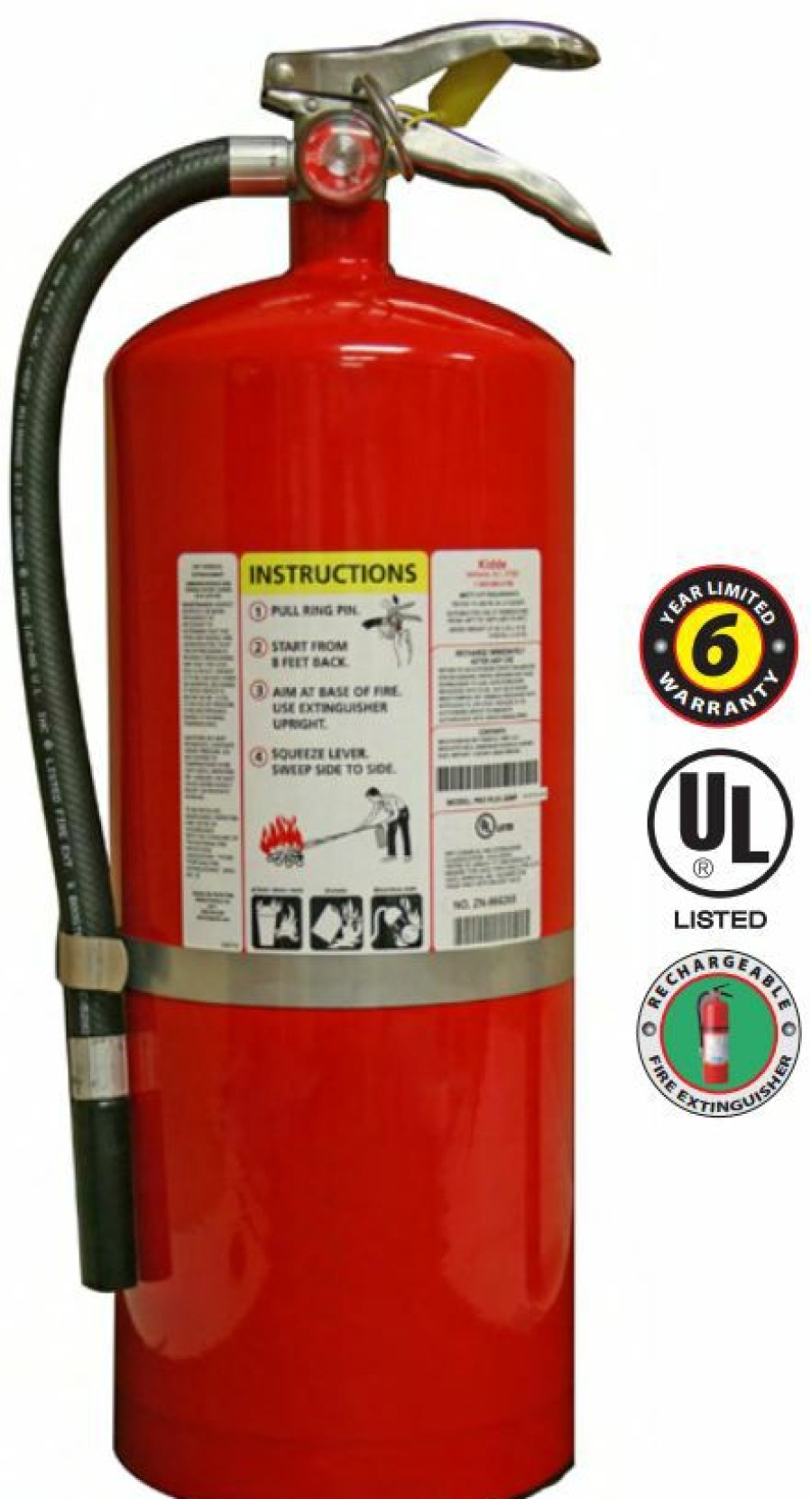 Safety & First Aid * | Kidde 20Lb Pro Plus 20 Mp Fire Extinguisher Gift Selection