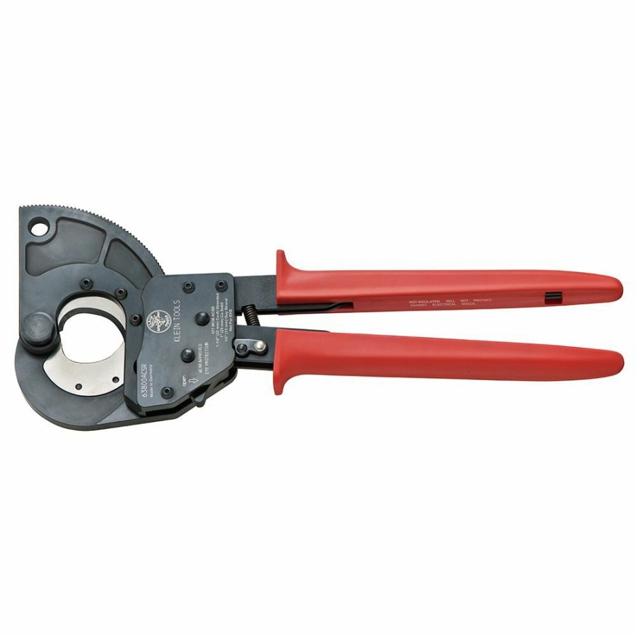 Tools * | Klein Tools 63800Acsr Acsr Ratcheting Cable Cutter Promotion